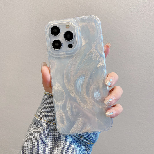 Glitter Hard Shell Phone Cover For iPhone 13-15 Pro Plus Max