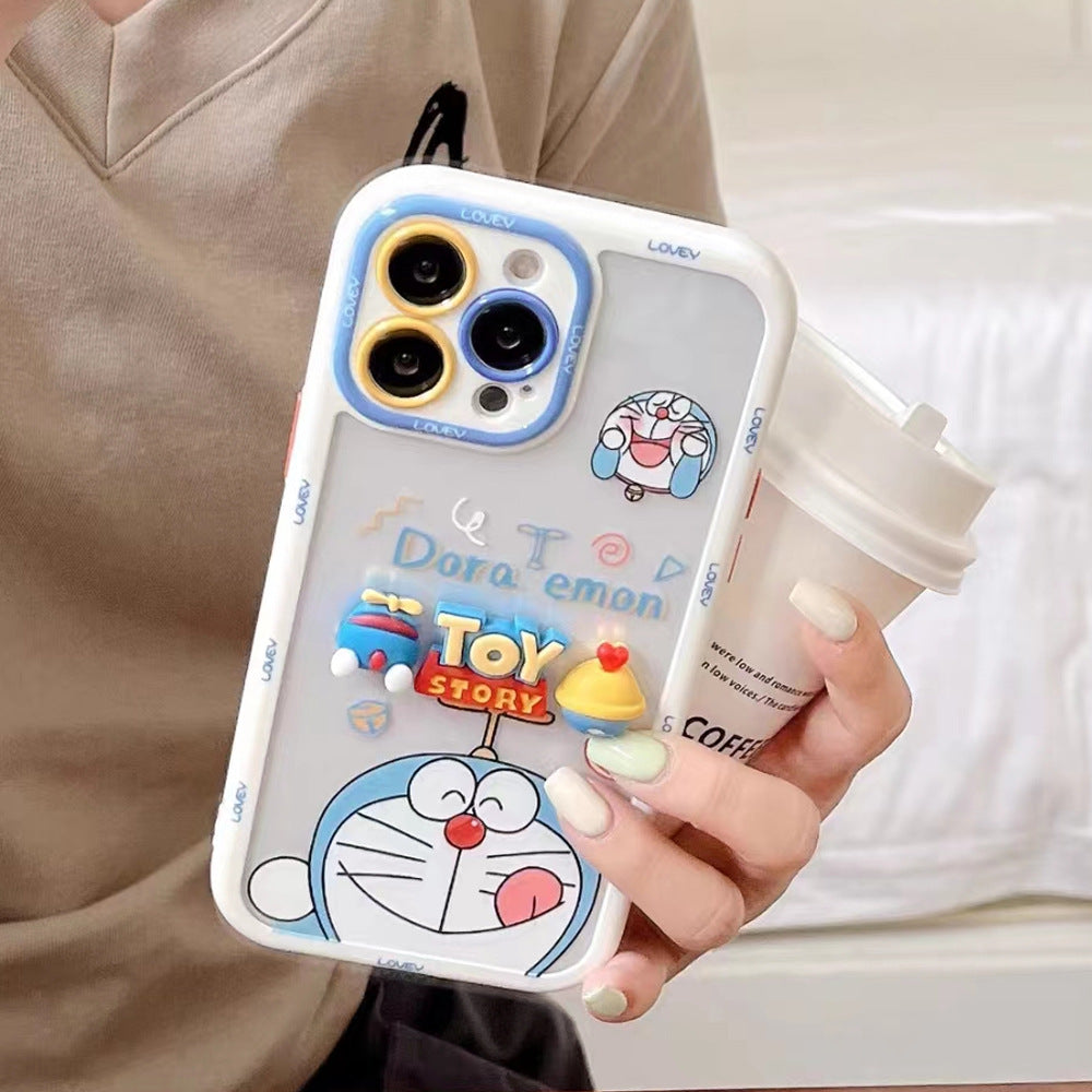 Transparent Hard Phone Case For iPhone 13-15 Pro Plus Max